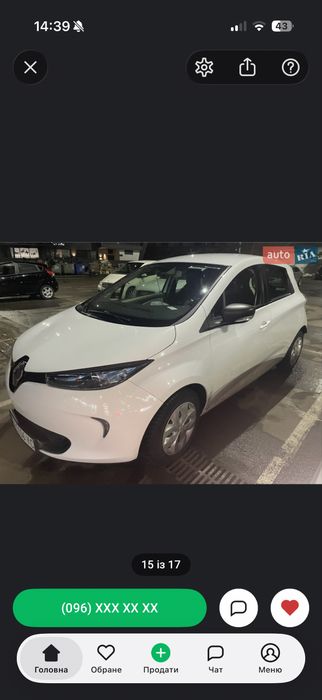Renault Zoe 2016