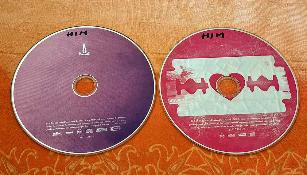 HIM "Deep Shadows and Brilliant Highlights" i "Razorblade Romance".