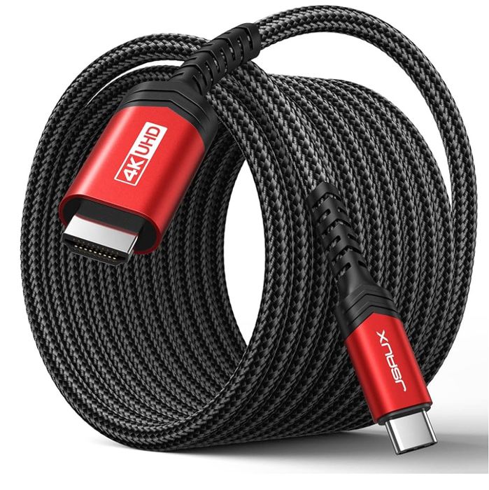 JSAUX Kabel USB C na HDMI, 4m