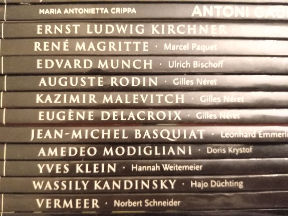 Coleção de pintores em 60 volumes