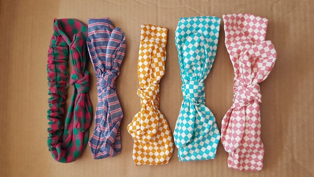 Fitas Cabelo Menina/Orelhas Coelho/Fitas com elástico Bebé