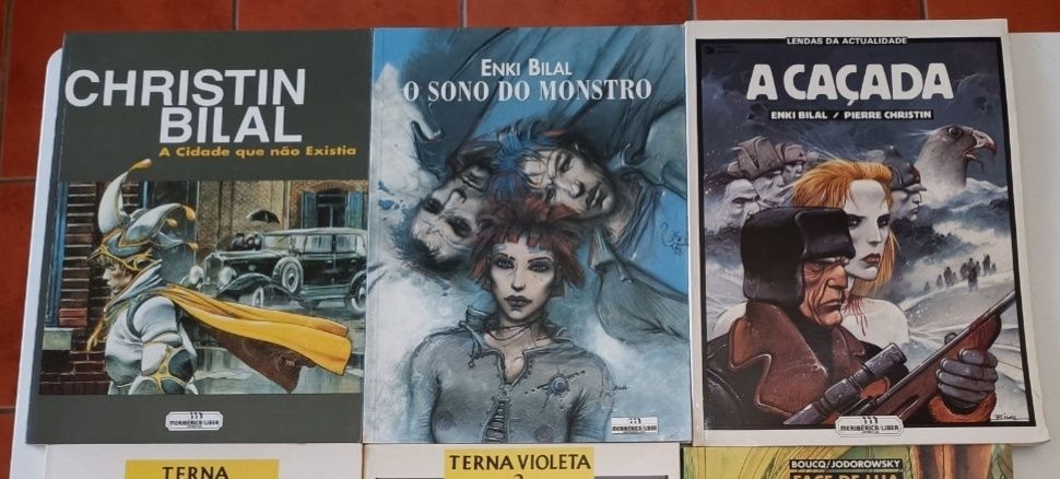 30 Albúns de Comès, Loisel, M. Prado, Bilal, e Cabanes