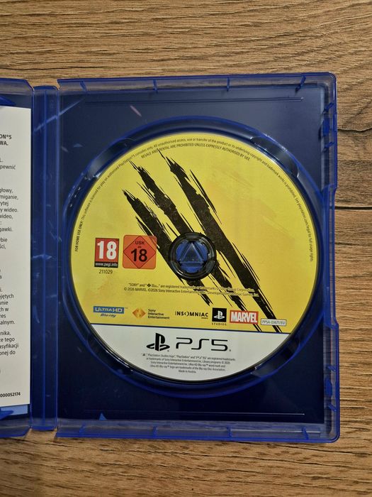 Wolverine Marvel PS5