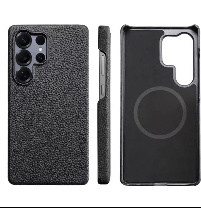 Capa de couro nova para Samsung S24