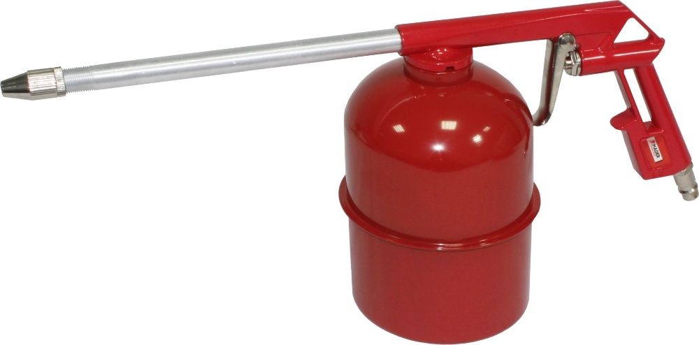 Kit 5 peças pistola pintura+pistola lavagem+soprador+punho enchimento