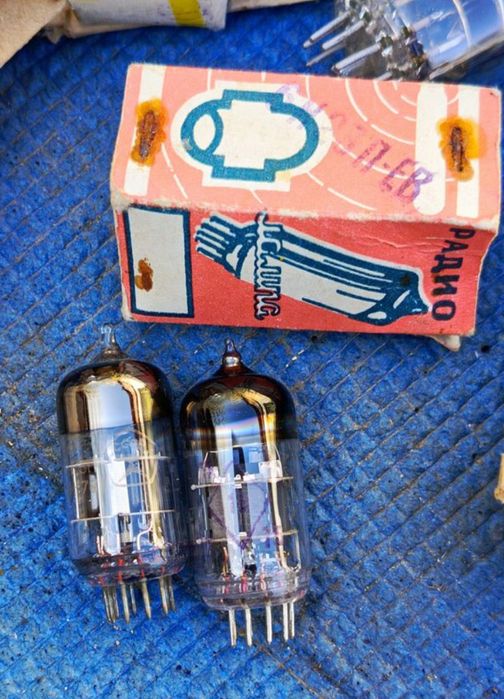 Новые и б/у радиолампы, 6н2п-ев, 6н23п-ев, 6н23п..и тд