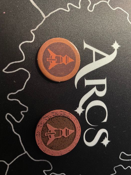 Arcs. Żetony surowców do gry Arcs