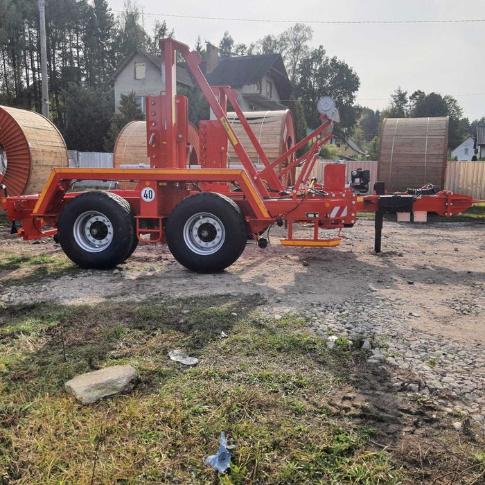 Roboty kablowe, układanie kabli, line WN, SN, NN, wynajem sprzętu