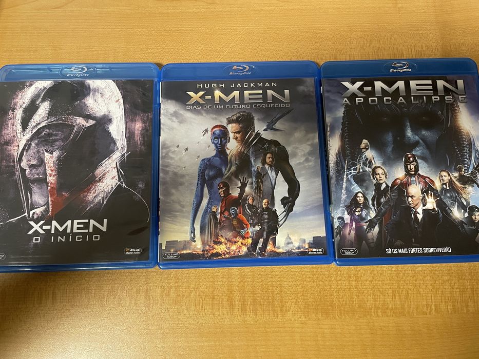 X-men Blurays 4 Filmes