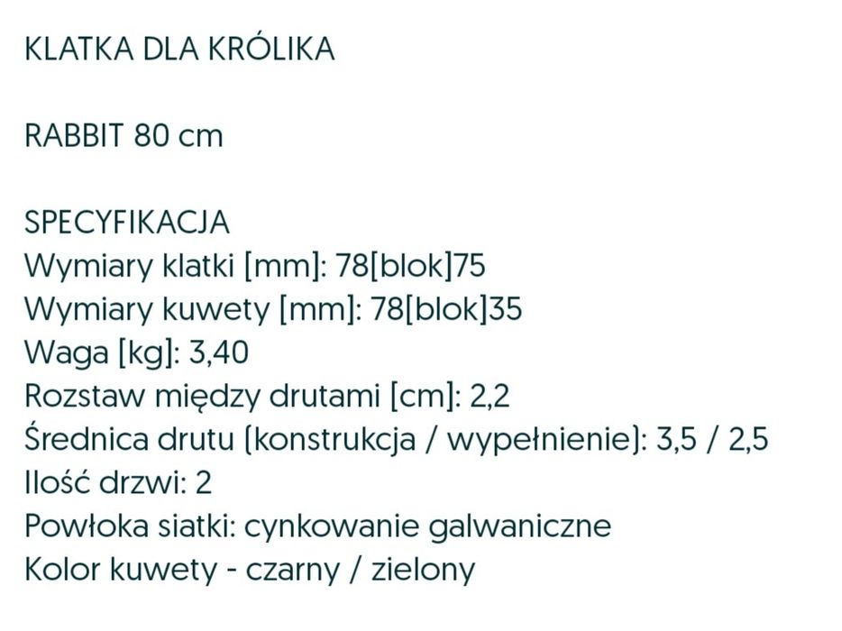 Klatka dla gryzoni