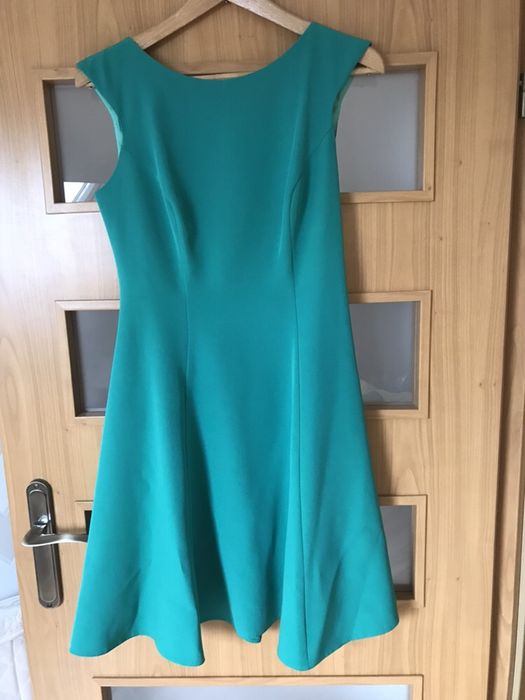 Sukienka butelkowa zielen na Swieta r. 38-40