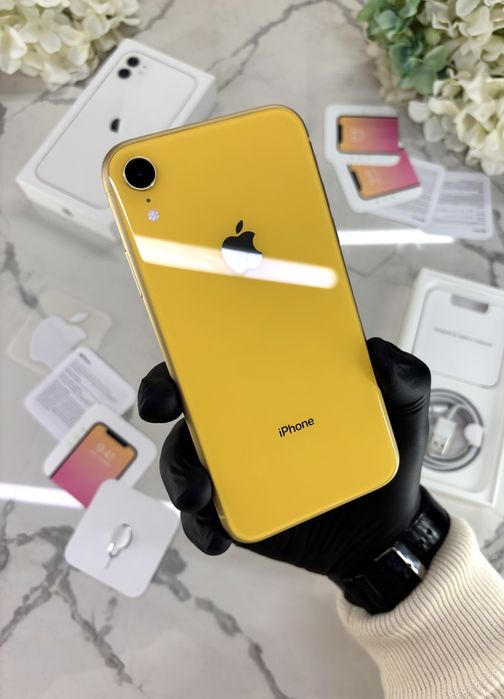 Як Новий!! iPhone XR Yellow 100%АКБ Neverlock (Магазин Гарантія)