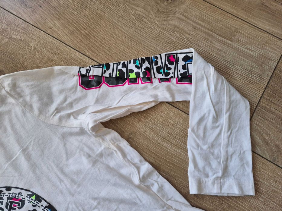 Prześliczna koszulka t-shirt longsleeve Converse stan nowa bez metkis