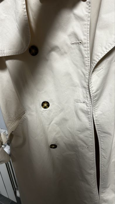 Тренч бежевий h&m