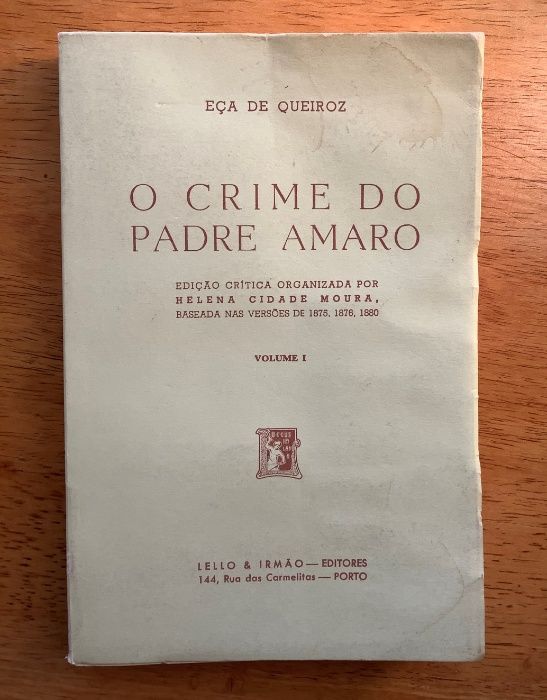 O Crime do Padre Amaro, Eça de Queirós