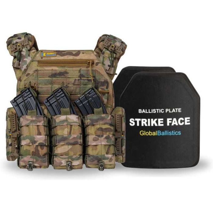 Бронежилет 6 класу Warmor Gen.3 Pro Мультикам Вага 6.2 кг