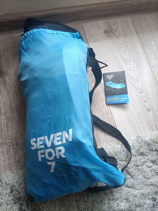 Nowy leżak nadmuchiwany wiatrem Seven for 7