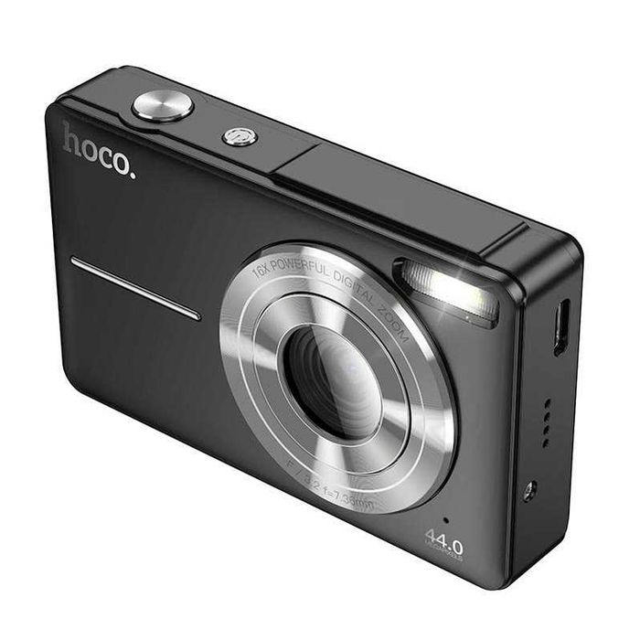 Цифрова фотокамера 44 MP, 30 fps, 1080 p, дисплей: 2,4" IPS Hoco DV202