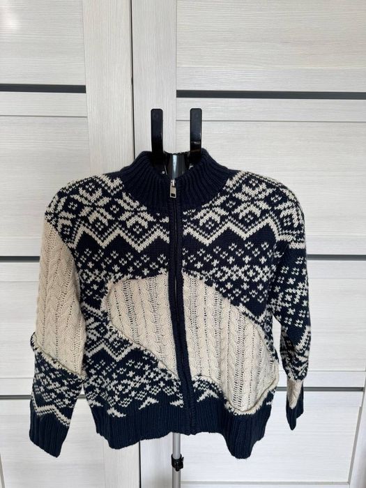 Кардиган Zara на блискавці в лижному стилі