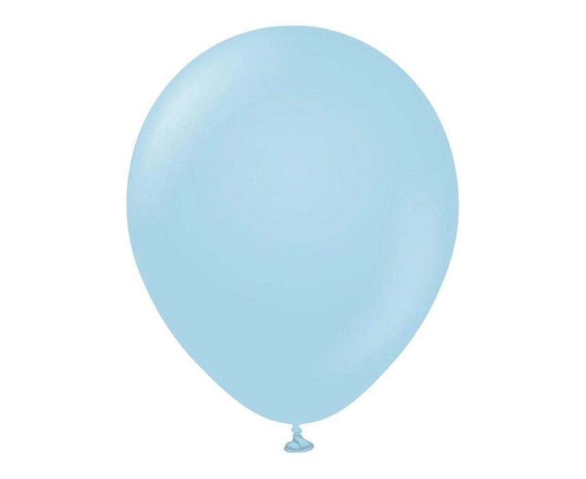Balony Kalisan macaron niebieskie 100szt Godan oprawa: folia