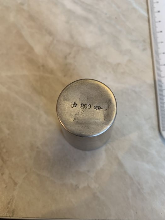 Рюмка із срібла 800 проба