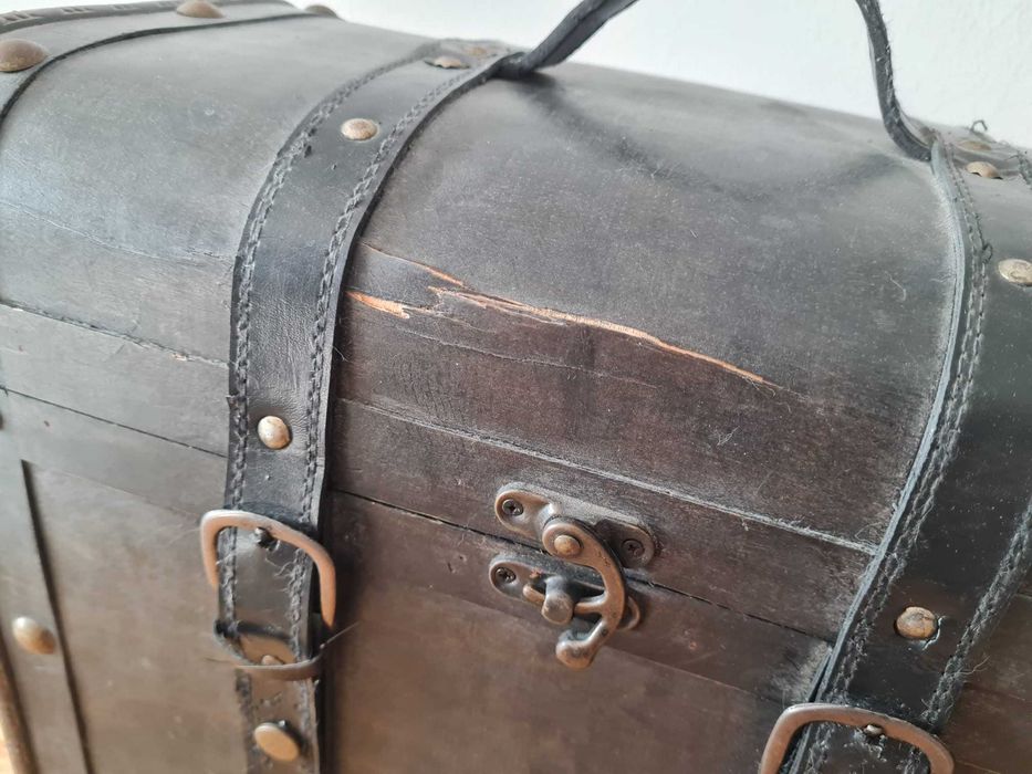 Baú mala decorativo