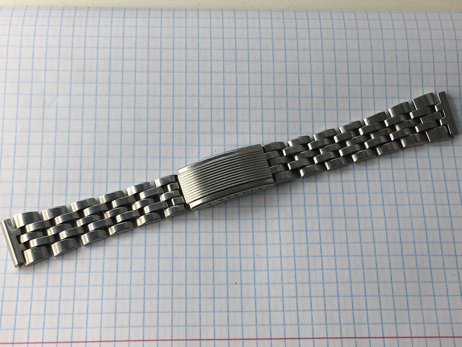 Мощный браслет для наручных часов мужской СССР ушки 18 мм