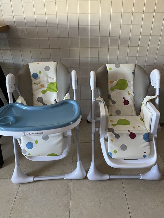 2 Cadeiras de refeição Kinderkraft Yummi Multi