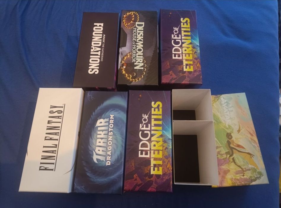 8 Caixas de Bundle MtG VAZIAS