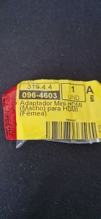 Adaptador Mini Hdmi Macho Para Hdmi Fêmea