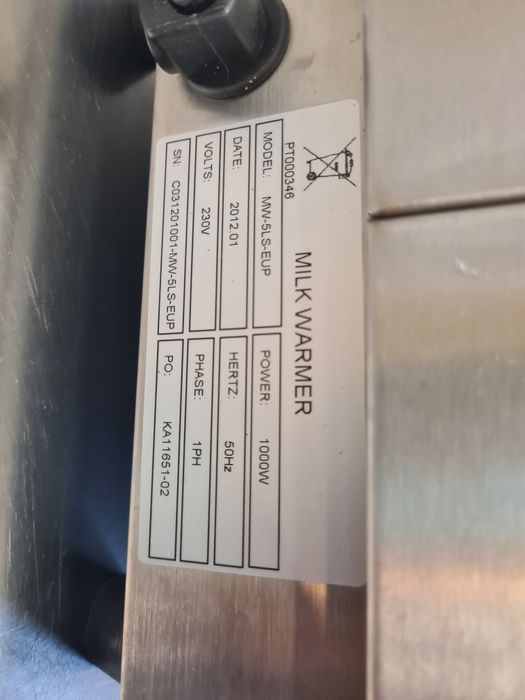 Fervedor de leite industrial