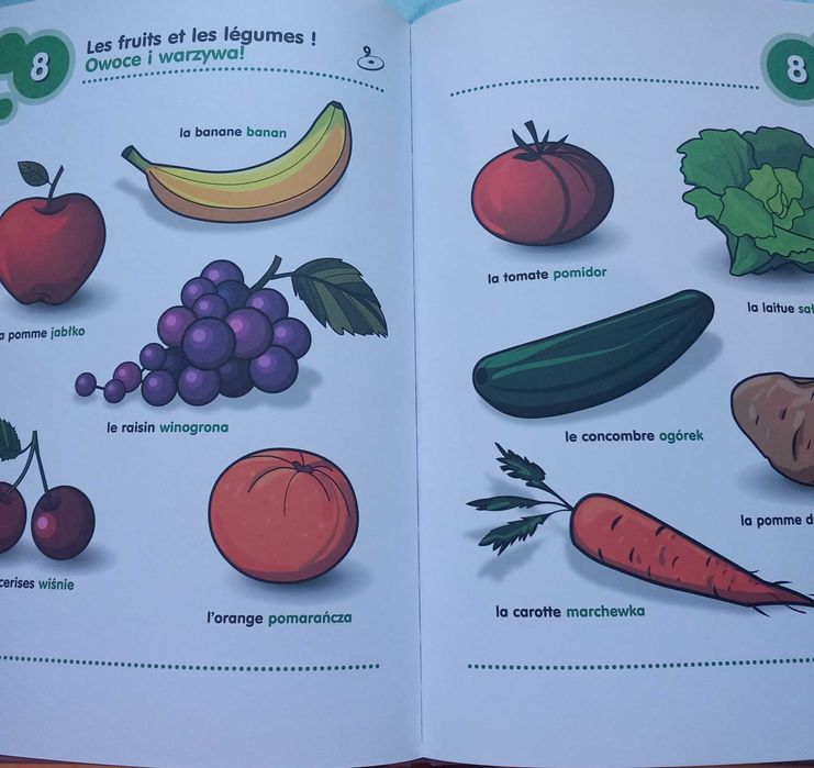 Slownik obrazkowy Francuski dla dzieci