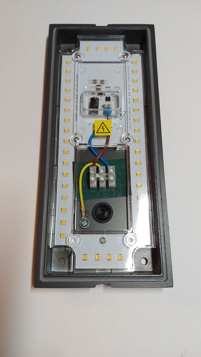 NOWA Hlfvkite Zewnętrzna lampa ścienna LED, aluminiowa