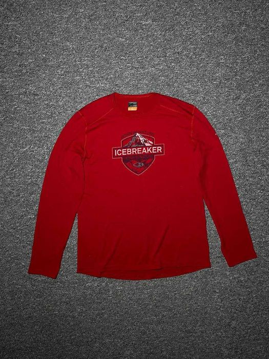 Лонгслів термо ICEBREAKER Spector Crew Alpine Crest - MERINO WOOL M/L