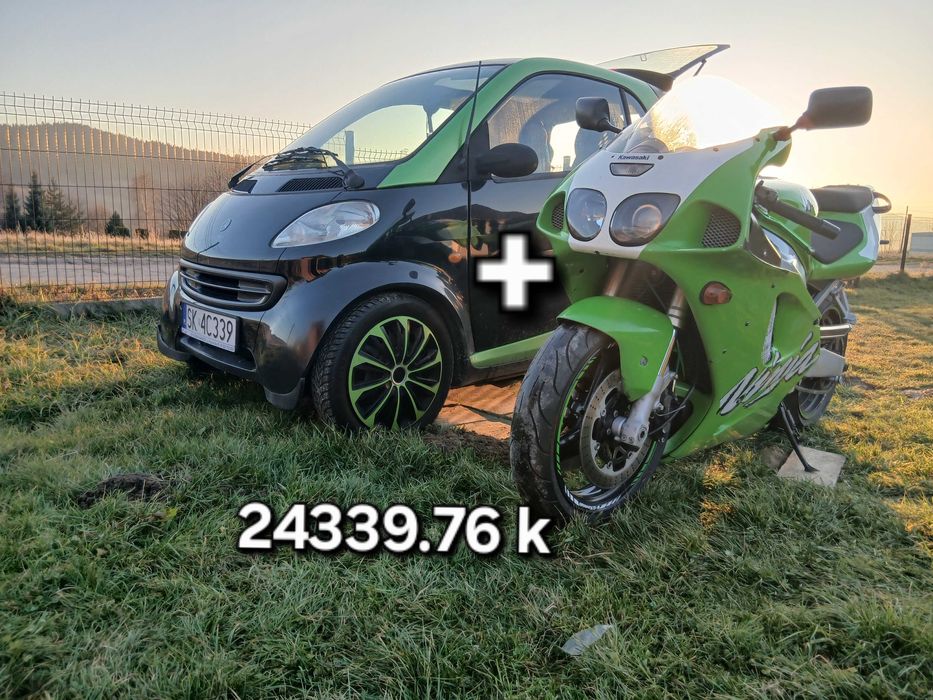 SMART -Zamiana na motocykl sport lata 80' 90' 2000