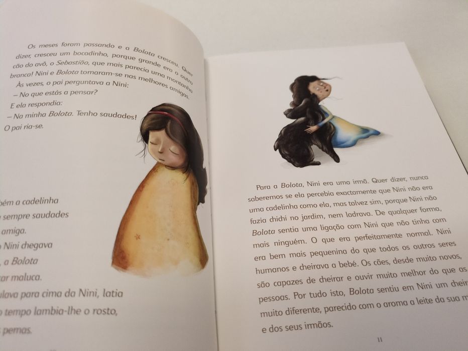 Nini e a sua amiga Bolota de Luísa Castel-Branco