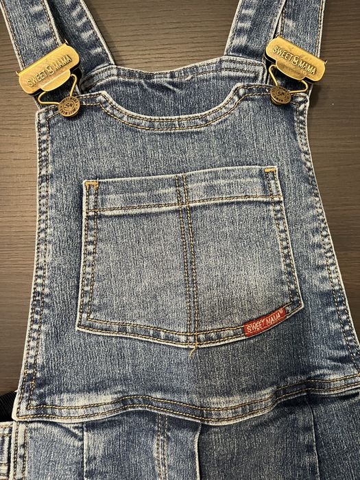 Джинсовий Комбінезон для вагітних