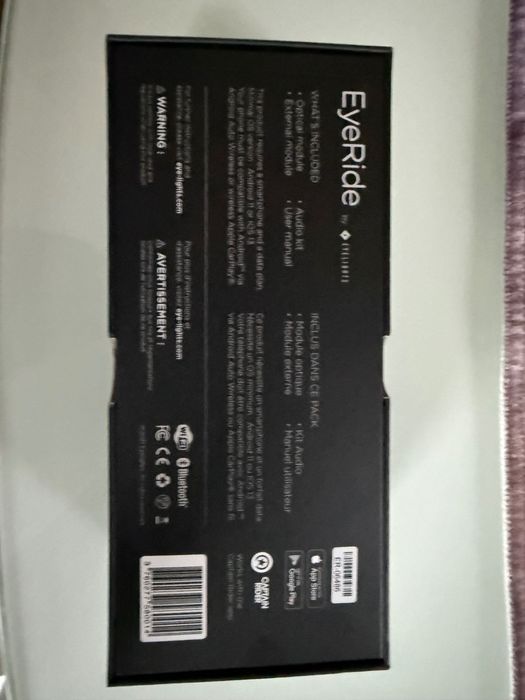Eyelights EYERIDE HEAD UP + pilot Bluetooth