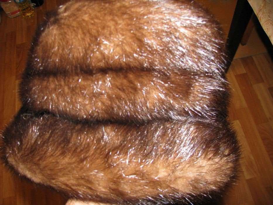 шапка норковая зимняя