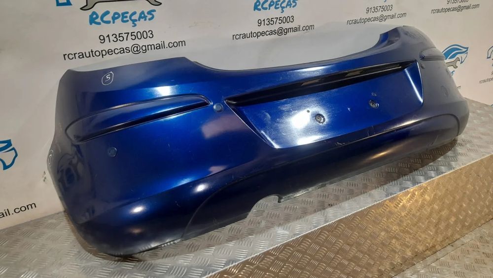 PARACHOQUES TRASEIRO TRÁS ORIGINAL OPEL CORSA D S07 GM13179893