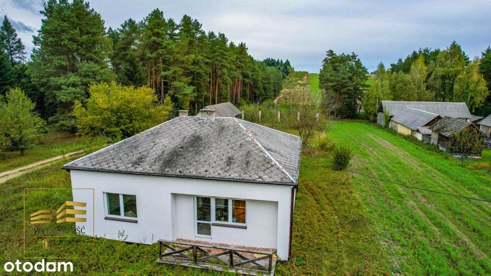5 ha z domem na Roztoczu