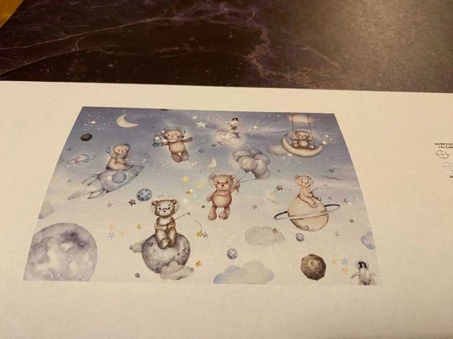 Prezent dla dziecka do świąt Fototapeta "PREMIUM" MISIE I PINGWINY!