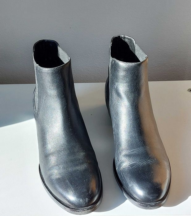Piękne Ecco 42 sztyblety botki chelsea ankle boot