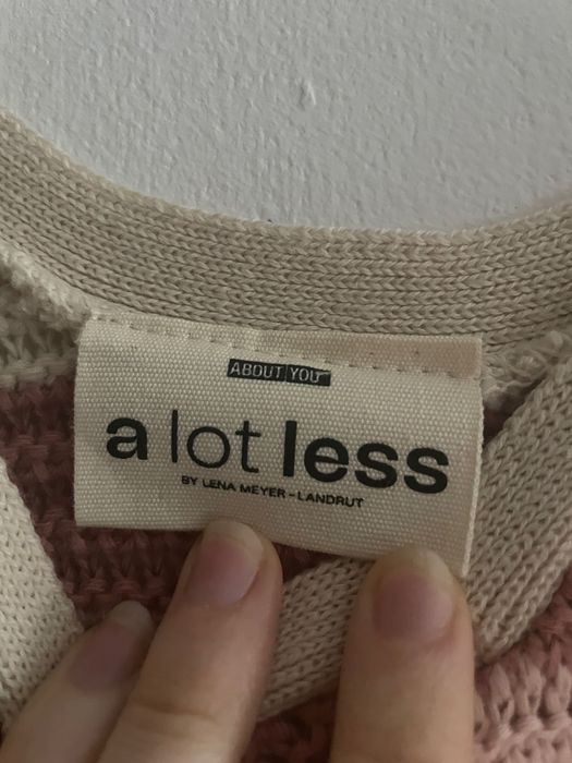 Letnia dziergana sukienka