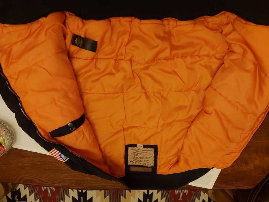 Alpha Industries MA-1 roz M granatowy NASA