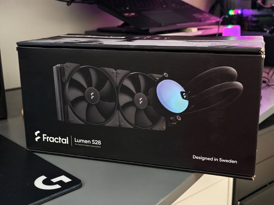 Chłodzenie AIO, FRACTAL LUMEN S28 z wentylatorami silentumpc