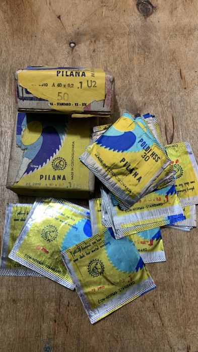 Фрези відрізні 40х0.2 PILANA, фрези кінцеві 8мм, срср