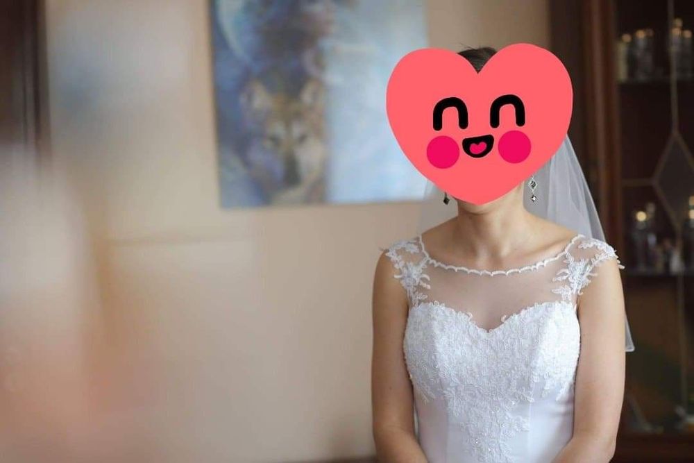 Piękna suknia ślubna