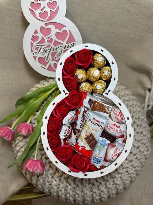 Новорічний подарунковий набір з солодощами ‼️ Найкращий подарунок