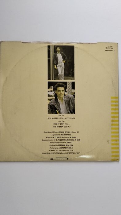 Silver Pozzoli - Step By Step - Disco Vinil LP